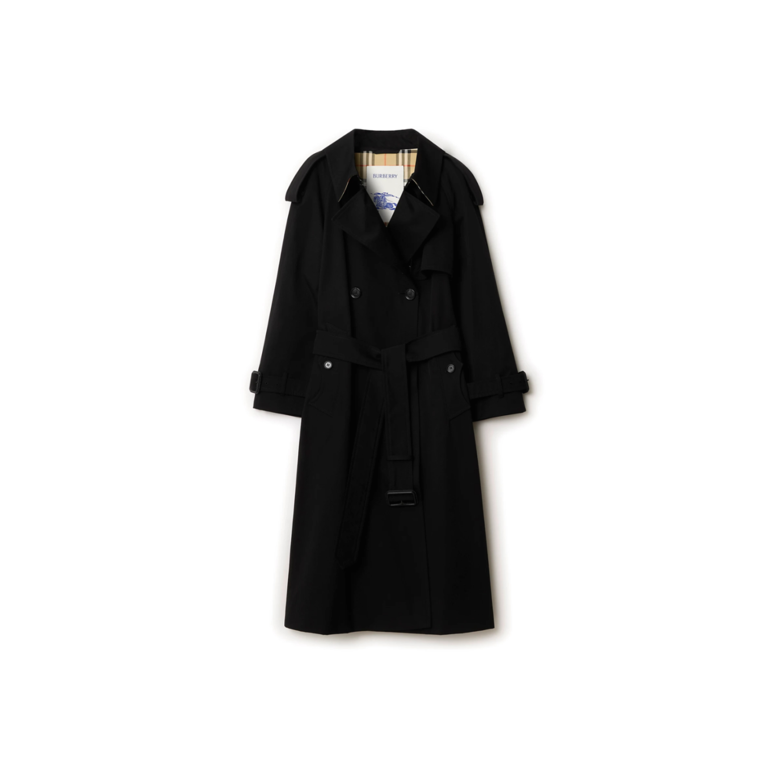 Bv*b*rry long gabardine fitzrovia trench coat 81207021